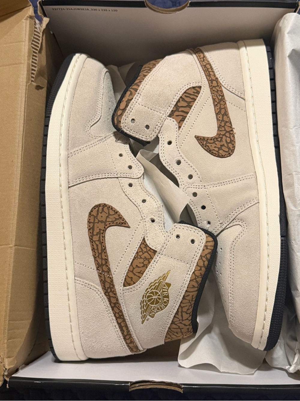 Air Jordan 1 Mid SE “Brown Elephant” Size 11